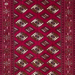 Turkmenistan Bukara Rug - 205x125 (cm)