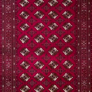 Turkmenistan Bukara Rug - 187x135 (cm)