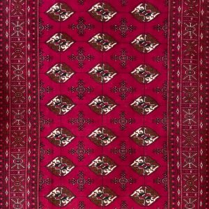 Turkmenistan Bukara Rug - 190x136 (cm)