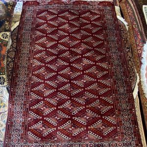 Turkmenistan Yamut Rug - 197x130 (cm)