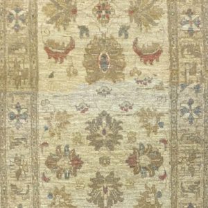 Afghan Ziegler Rug - 397x087 (cm)