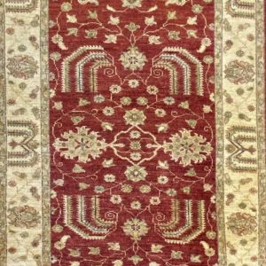 Afghan Ziegler Rug - 248x82 (cm)