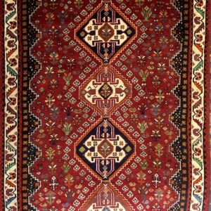 Iran Qashqai Rug - 262x110 (cm)