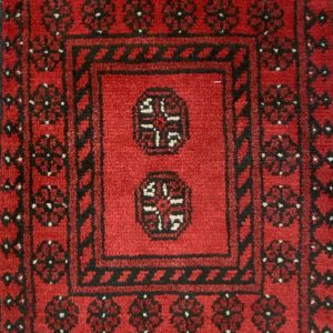 Afghan Bukara Rug - 072x052 (cm)